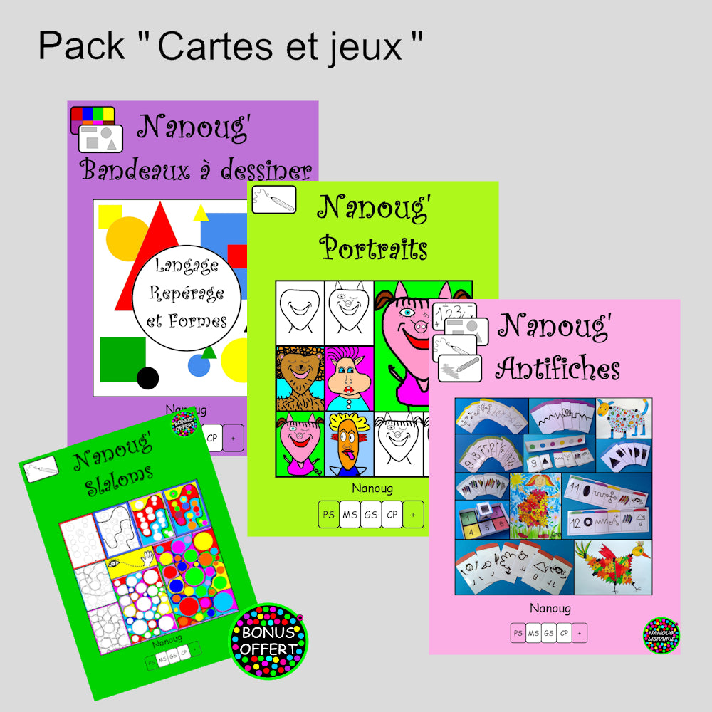 Pack "Cartes et jeux"