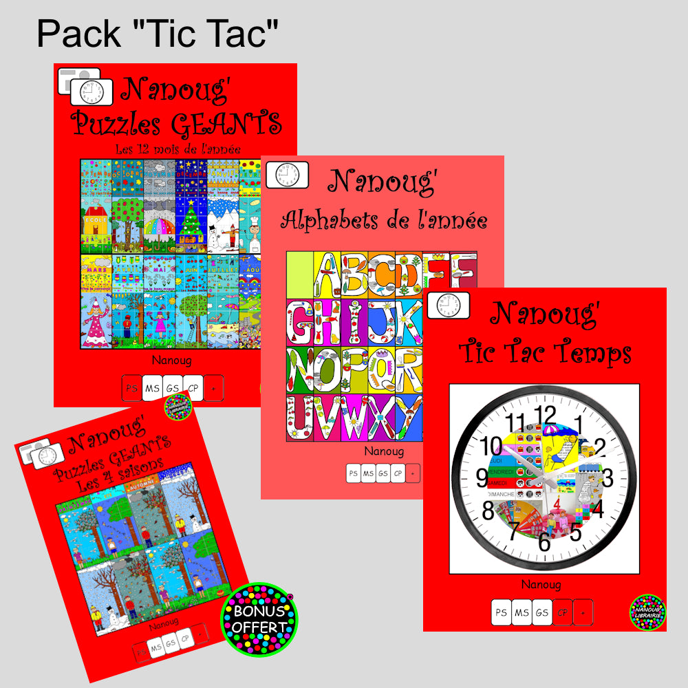 Pack "Tic Tac"