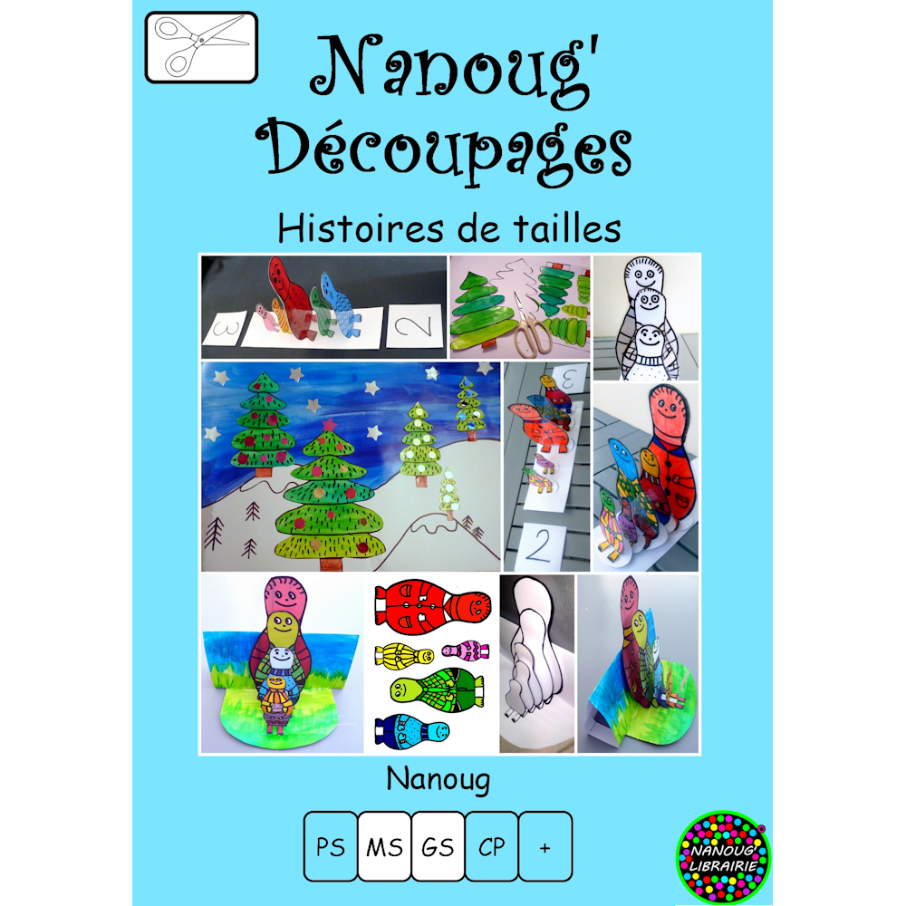 Nanoug'Découpages - Histoires de tailles