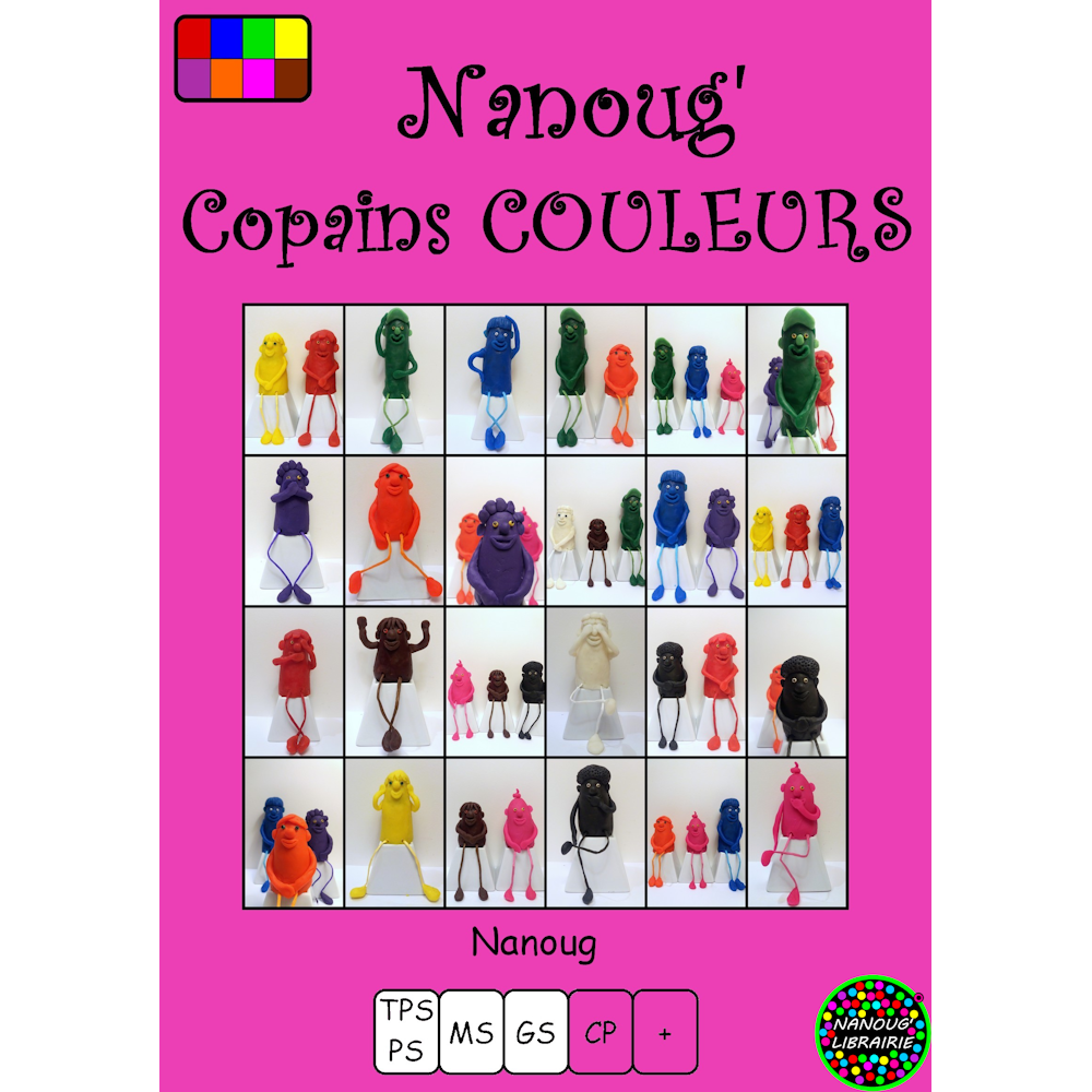 Nanoug'Copains couleurs