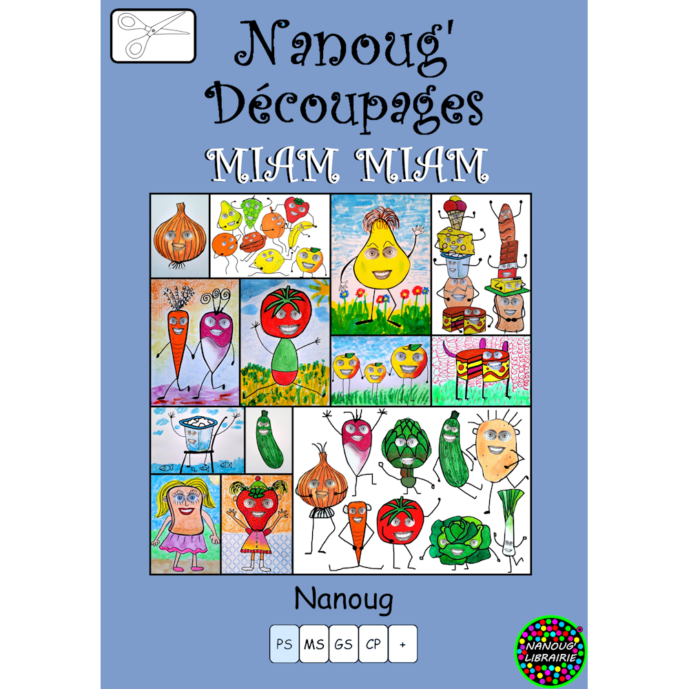 Nanoug'Découpages Miam Miam